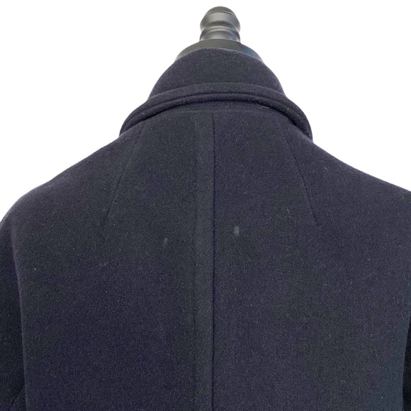 All Saints Bresnef Russian Millitary Coat in Navy Blue | 2 - Picture 12 of 13